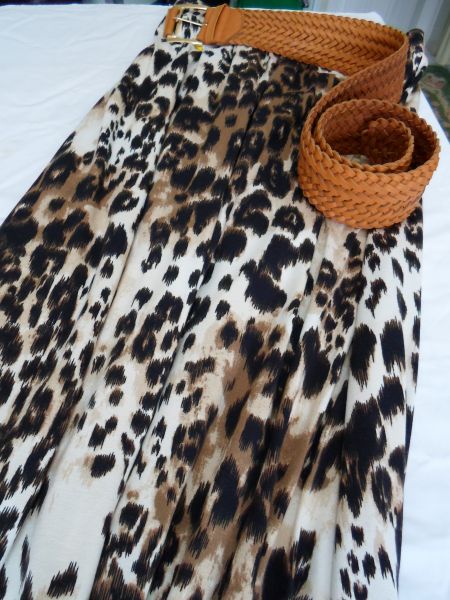 Saia Animal Print